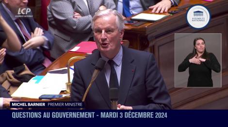 Michel Barnier LCP 03/12/2024