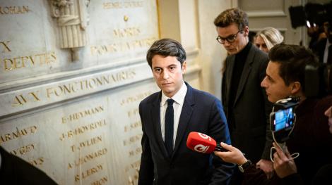 Gabriel Attal à l'Assemblée