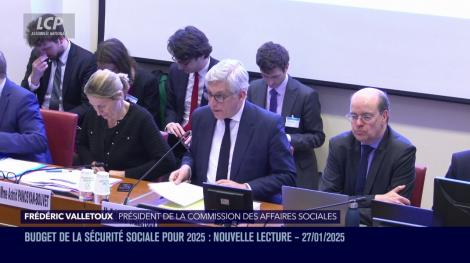 La commission des affaires sociales reprend ce lundi l'examen du Budget de la sécurité sociale pour 2025.