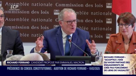 Audition de Richard Ferrand