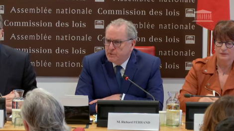 Richard Ferrand, le 19 février 2025. 