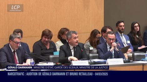 Gérald Darmanin Bruno Retailleau LCP 04/03/2025