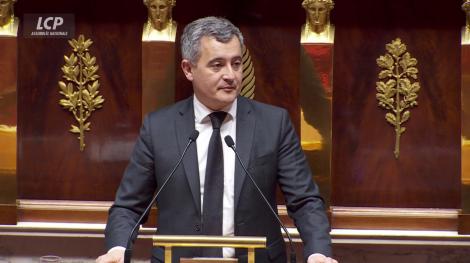 Gérald Darmanin, le 17 mars 2025. LCP