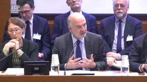 Pierre Moscovici devant la commission des finances