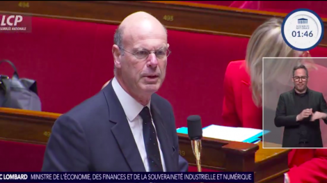 Le ministre de l'Economie, Eric Lombard.