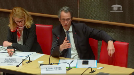 Olivier Andriès, le directeur général de Safran.