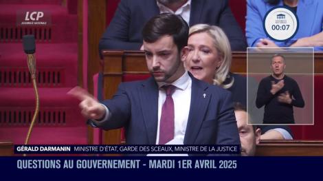Jean-Philippe Tanguy et Marine Le Pen 2 LCP 01/04/2025