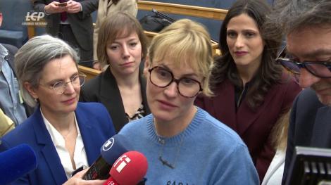 Judith Godrèche, le 9 avril 2025.