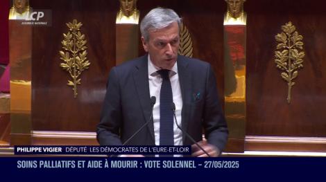 Le député Les Démocrates Philippe Vigier LCP 27/05/2025