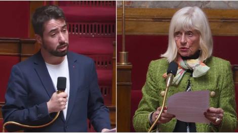 Andy Kerbrat et Christine Engrand. Andy Kerbrat et Christine Engrand.