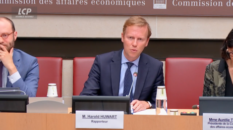 Harold Huwart en commission des affaires économiques 07/05 Harold Huwart en commission des affaires économiques 07/05