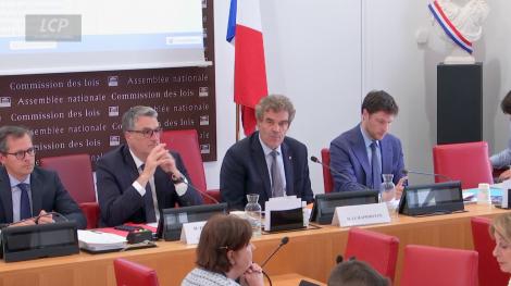 Eric Michoux (UDR) en commission des Lois, le 16 juin 2025 Eric Michoux (UDR) en commission des Lois, le 16 juin 2025