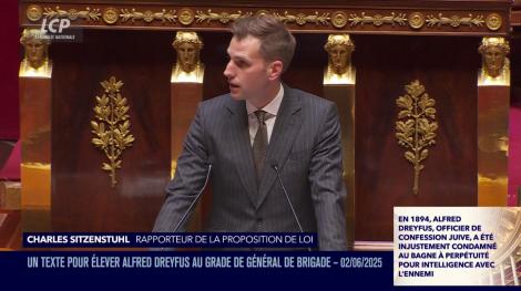 Le député Charles Sitzenstuhl, rapporteur de la proposition de loi.