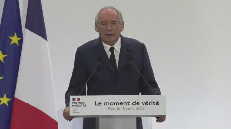 François Bayrou, le 15 juillet 2025.