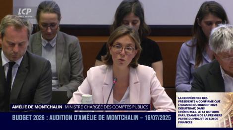 Amélie de Montchalin, le 16 juillet 2025. Amélie de Montchalin, le 16 juillet 2025.