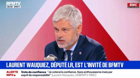 Laurent Wauquiez BFM 04/09/2025