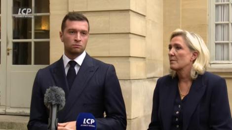 Jordan Bardella et Marine Le Pen 02/09/2025 Jordan Bardella et Marine Le Pen 02/09/2025