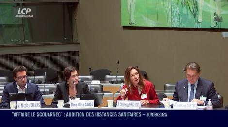 Table ronde des instances sanitaires sur l'affaire Le Scouarnec - 30 septembre 2025
