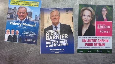 Le premier tour de l'élection législative partielle dans la 2e circonscription de Paris se tient dimanche 21 septembre.