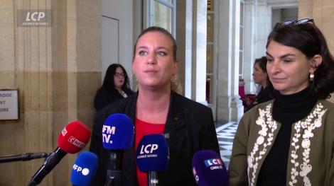Mathilde Panot, le 8 octobre 2025