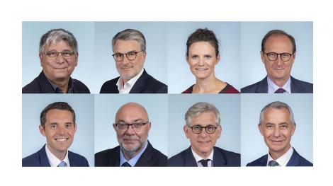 Les présidents des huit commissions de l'Assemblée
