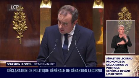 Sébastien Lecornu à l'Assemblée nationale, mardi 14 octobre 2025.