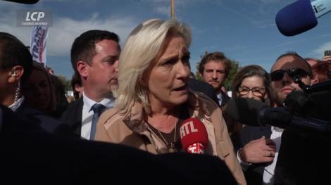 Marine Le Pen, le 8 octobre 2025.