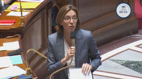 Amélie de Montchalin, le 15 octobre 2025. (image LCP) mk