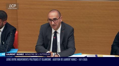 Laurent Nunez LCP 18/11/2025