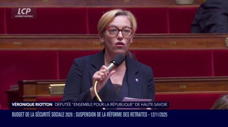 Véronique Riotton, le 12 octobre 2025.
