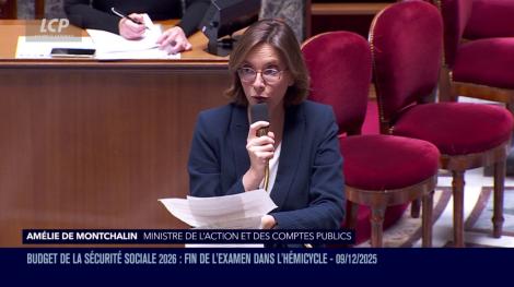 Amélie de Montchalin LCP 09/12/2025