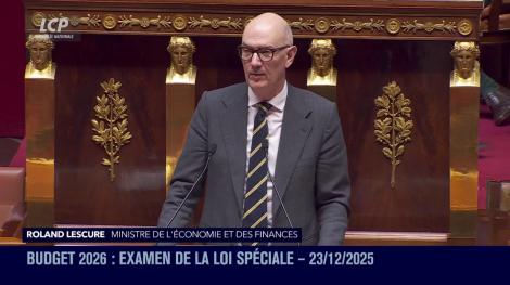 Roland Lescure, le 23 décembre 2025.