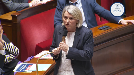 Stéphanie Rist à l'Assemblée le 13 janvier 2026