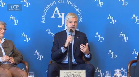 Laurent Wauquiez, le 21 janvier 2026.