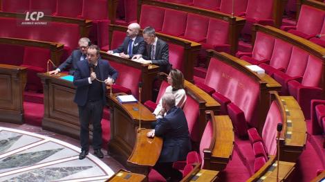 Sébastien Lecornu à l'Assemblée, le 30 janvier 2026