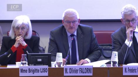 Brigitte Liso et Olivier Falorni.