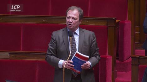 Stéphane Peu à l'Assemblée nationale, le 26 février 2026