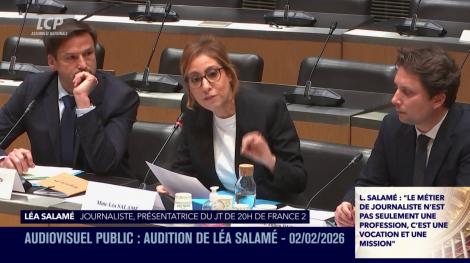 Léa Salamé, le 2 février 2026.