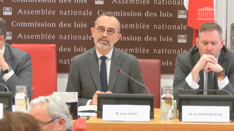Jean Maïa à l'Assemblée nationale, le 18 février 2026
