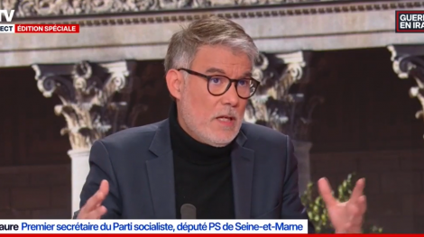 Olivier Faure sur BFMTV, le 27 mars 2026