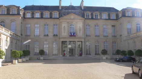 L'Elysée, à Paris. 