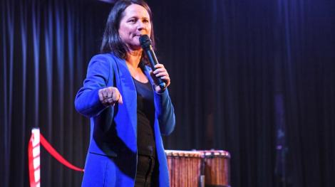 La maire sortante de Nantes, Johanna Rolland.