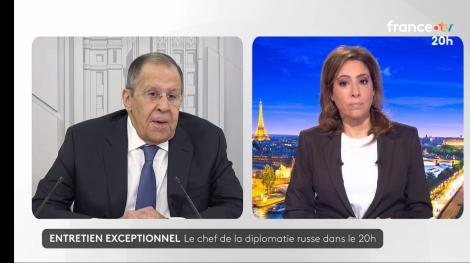 Sergueï Lavrov invité au 20 heures de France 2 le 26 mars 2026