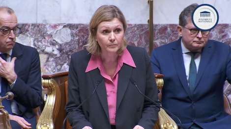 Yaël Braun-Pivet, le 17 février 2026.