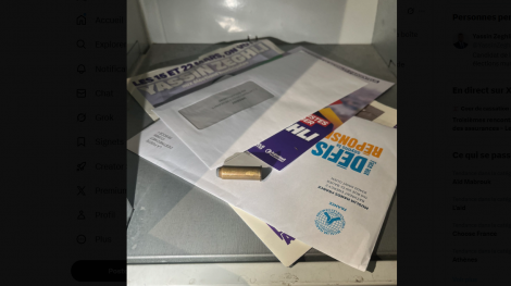 Tweet de Yassin Zeghli