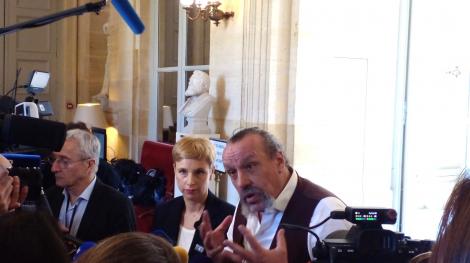 Clémentine Autain et Benoît Biteau