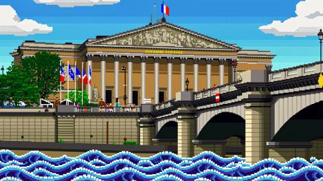 Image de l'Assemblée nationale générée par IA