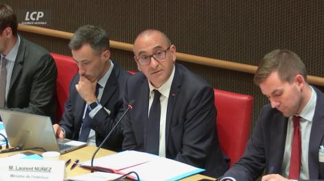 Laurent Nuñez à l'Assemblée nationale, le 12 mai 2026