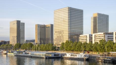 Le site de la BnF François Mitterrand à Paris (© Wikimedia)