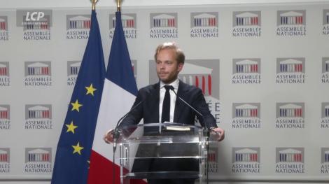 Charles Alloncle à l'Assemblée nationale, le 5 mai 2026